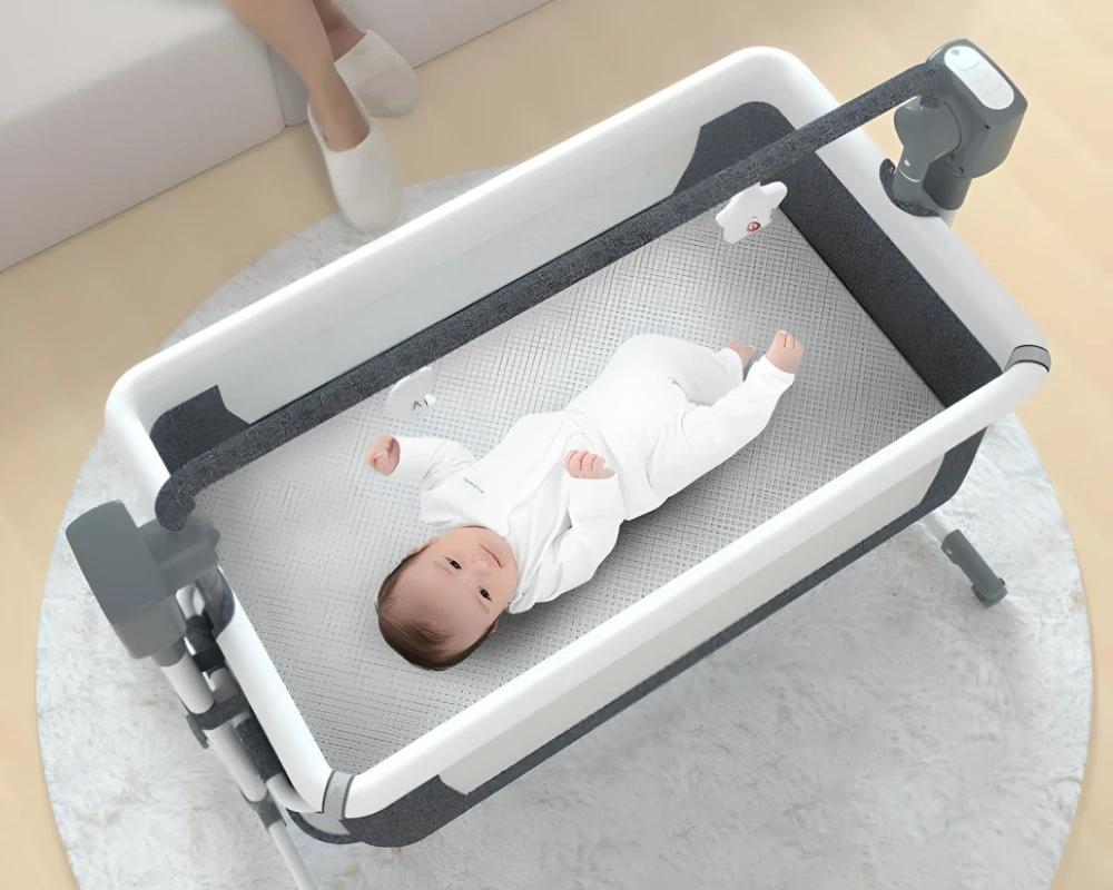 modern rocking bassinet